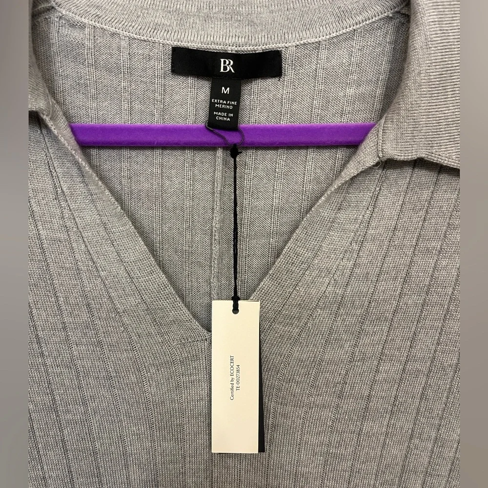 NWT Banana Republic Nezha Merino Sweater Dress - Picture 5 of 8
